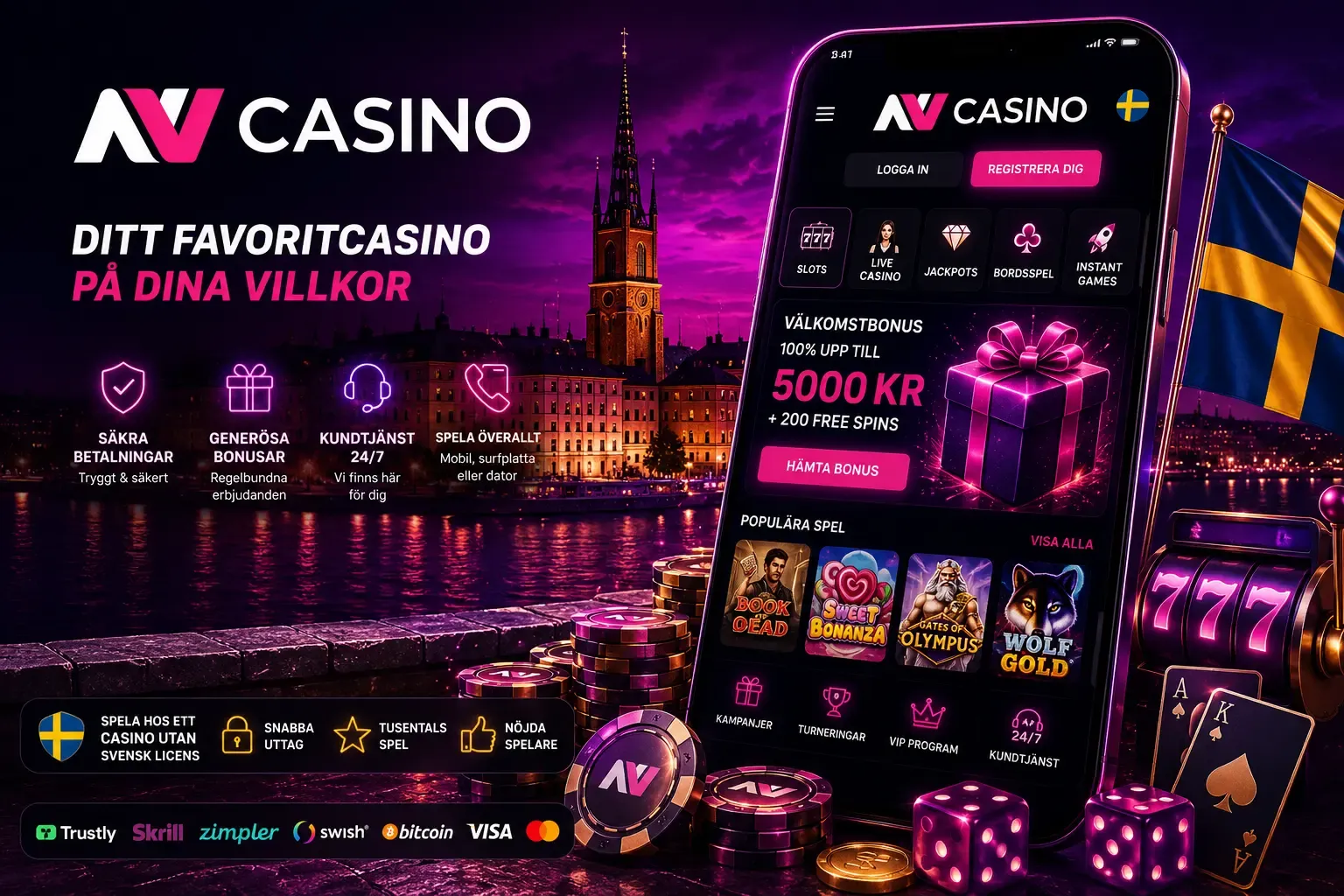 Ne casino sveden